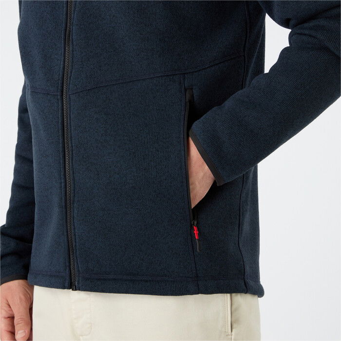 2024 Musto Mnner Gestrickt Fleece 82556 - True Navy / Marle